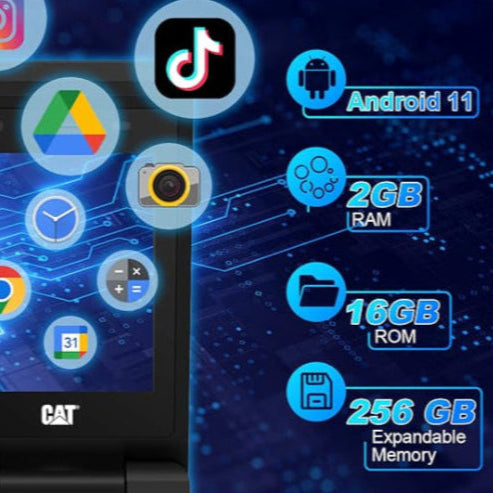 CAT S22 Flip Phone Android 11 (Used-Like New)