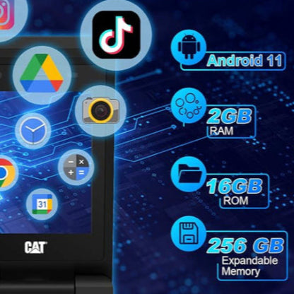 CAT S22 Flip Phone Android 11 (Used-Like New)